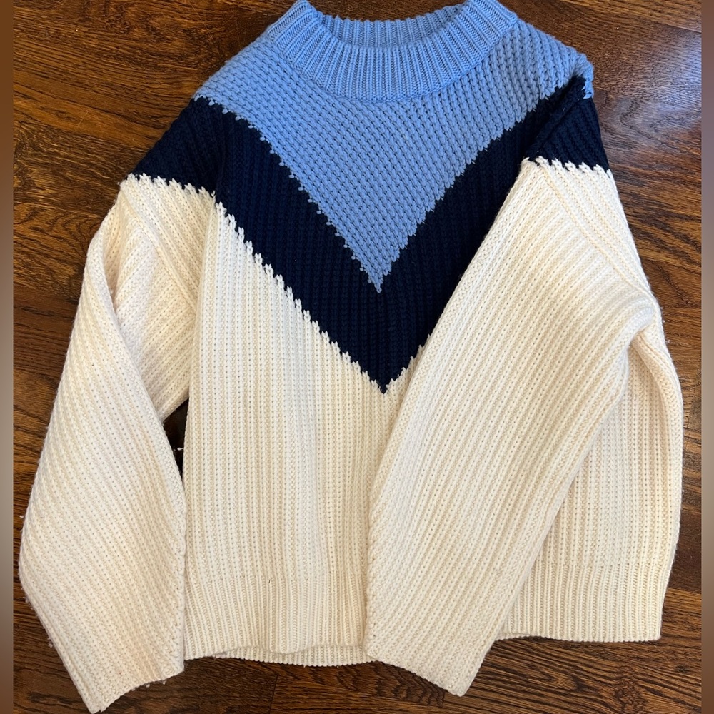 Tory Burch / Tory Sport 100% Merino Wool Pullover Sweater